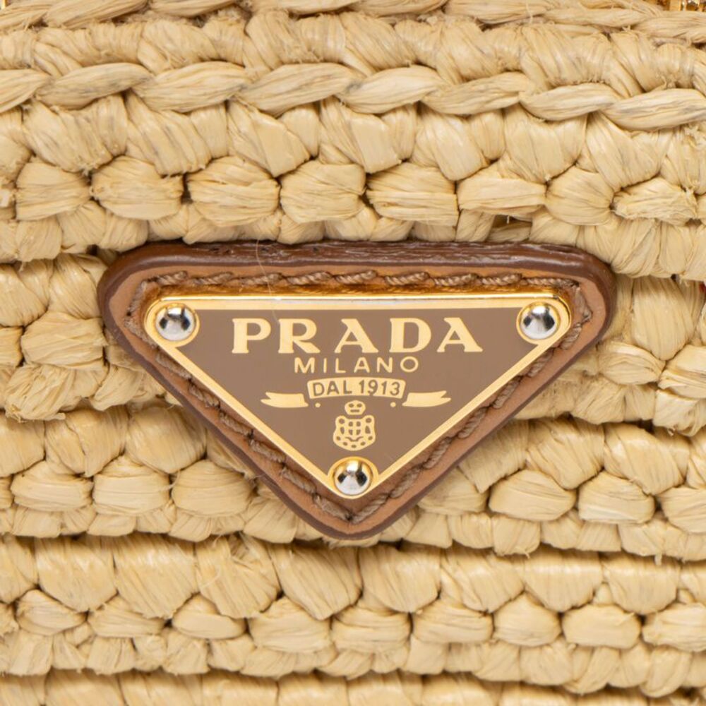 Prada Crochet Raffia Re-Edition 2005 Crossbody - Picture 12 of 16